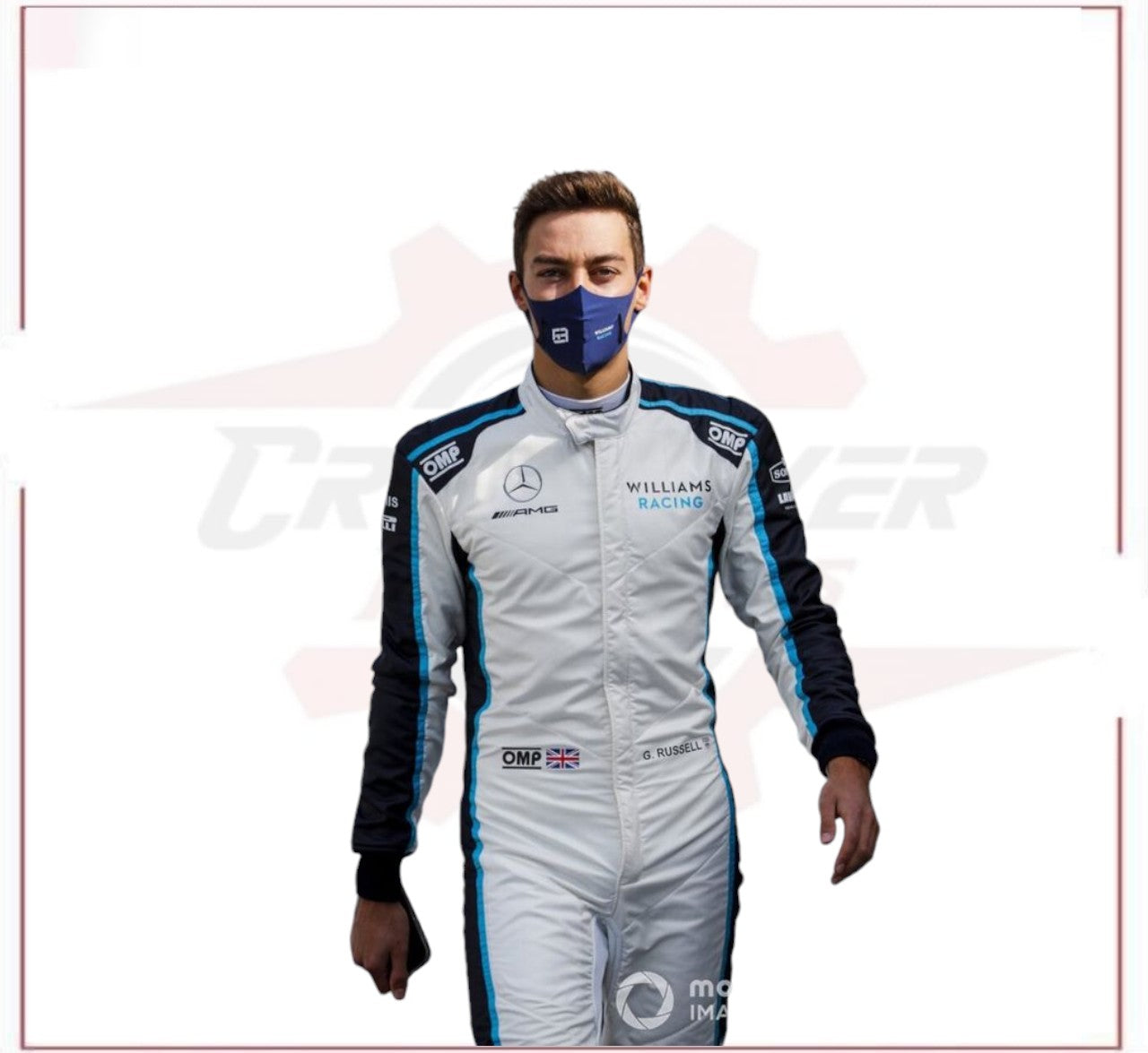 2020 George Russell Williams Racing F1 Race Suit CROSSOVER RACEWEARS