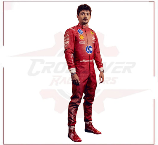 2024 Charles Leclerc Scuderia Ferrari Las Vegas GP F1 Race Suit