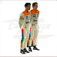 NEW MCLAREN SILVERSTONE OSCAR PIASTRI 2023 F1 TEAM RACE SUIT CROSSOVER RACEWEARS