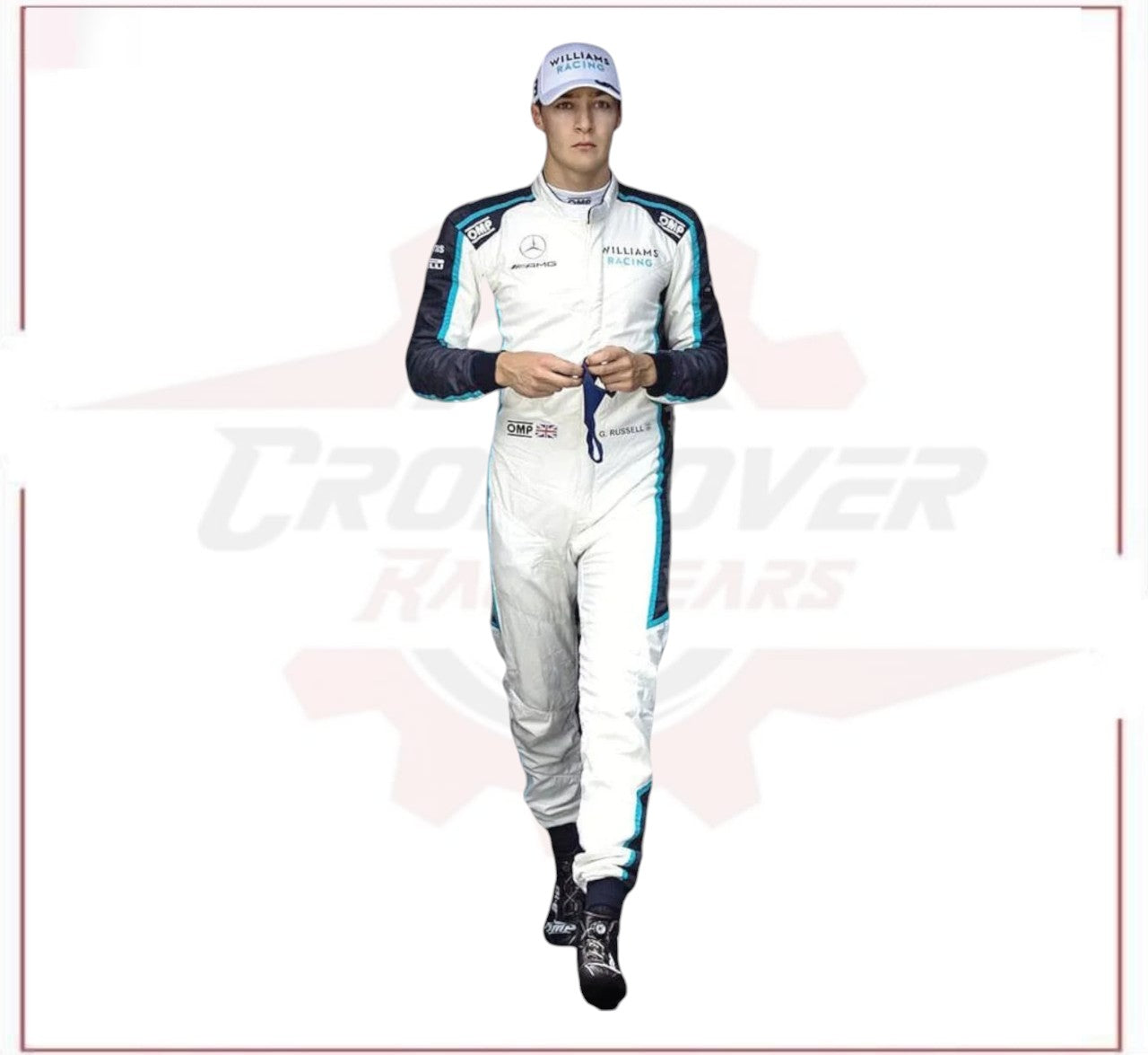 2020 George Russell Williams Racing F1 Race Suit CROSSOVER RACEWEARS