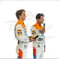 NEW MCLAREN SILVERSTONE OSCAR PIASTRI 2023 F1 TEAM RACE SUIT CROSSOVER RACEWEARS