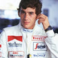 1984 Ayrton Senna promotional Toleman suit signed
