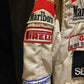 1984 Ayrton Senna promotional Toleman suit signed
