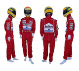 Ayrton Senna 1991 racing suit Embroidery Mclaren F1 Replica Race Suit