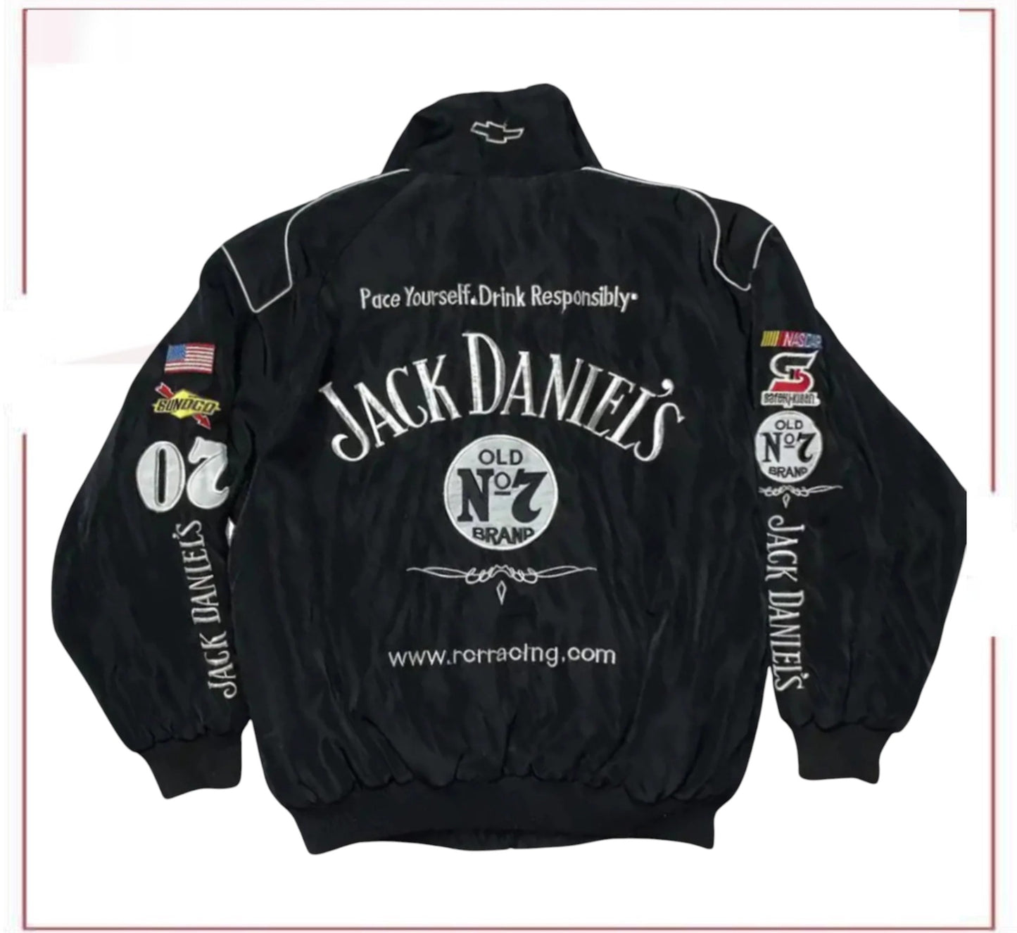 Jack Daniel's Vintage Racing Jacket F1 Bomber Jacket