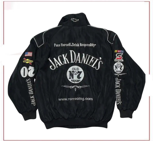 Jack Daniel's Vintage Racing Jacket F1 Bomber Jacket