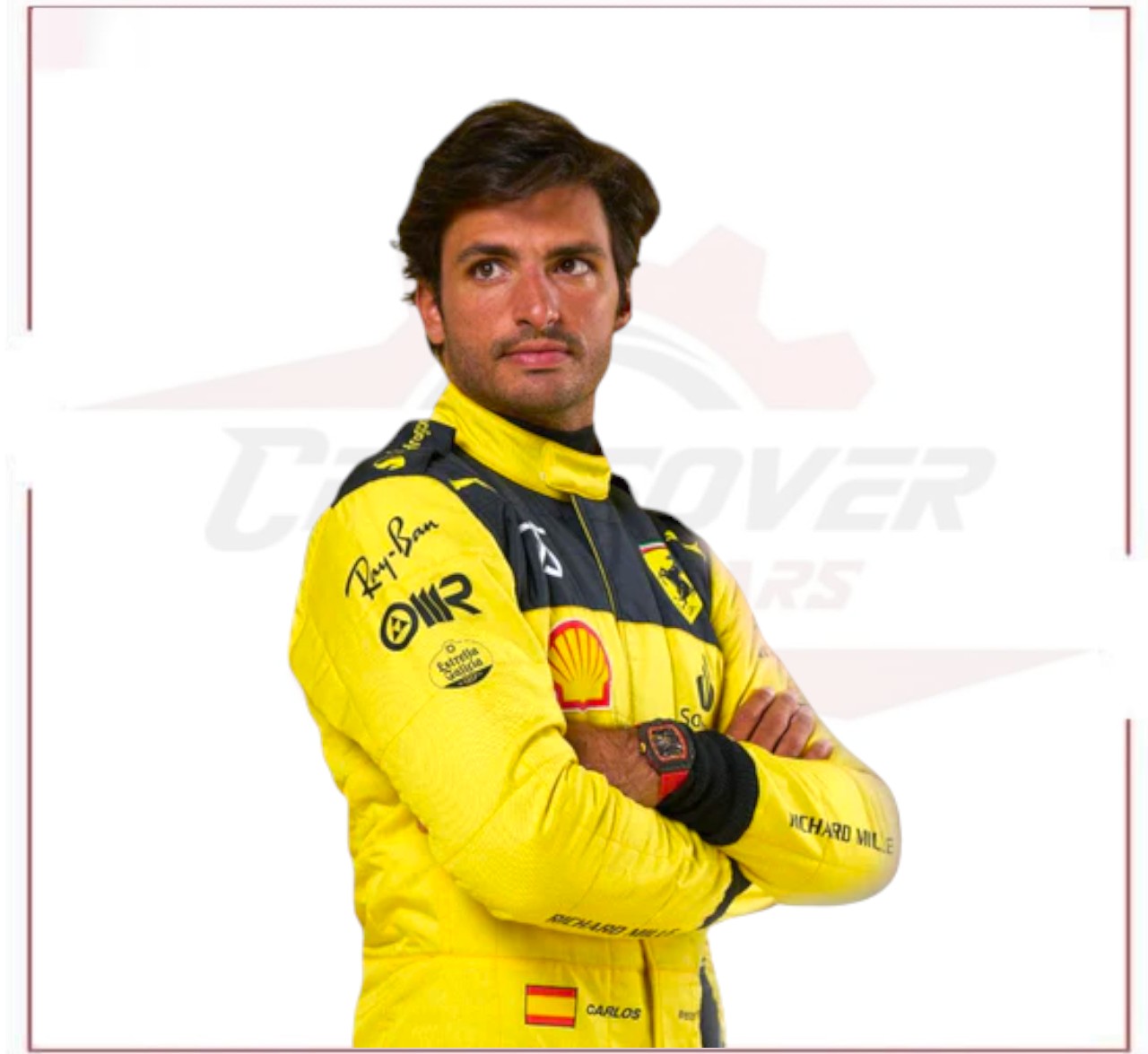 2022 Carlos Sainz Ferrari F1 Racing Suit - MONZA GP - CROSSOVER RACEWEARS 
