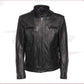 Alfonso - Biker Men's Genuine Black Leather CROSSOVER RACEWEARS