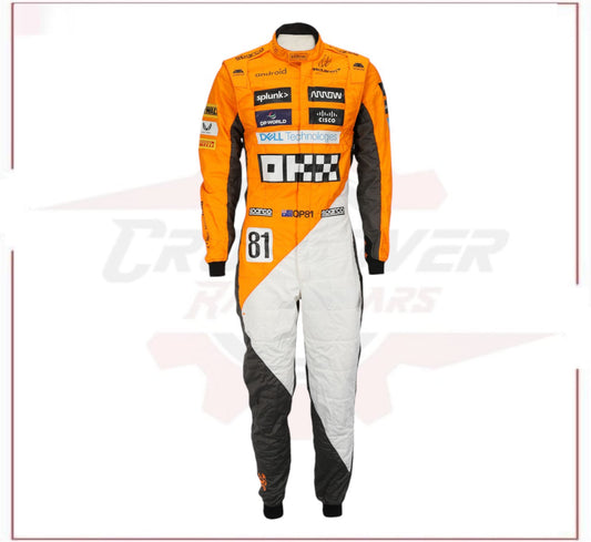 2023 Oscar Piastri McLaren F1 Team Race Suit - Spanish GP CROSSOVER RACEWEARS
