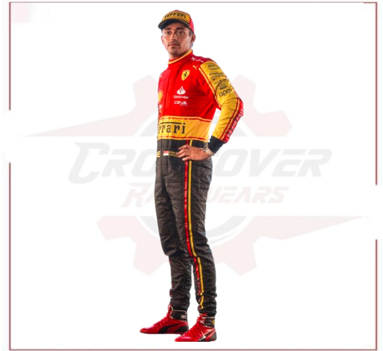 2023 Scuderia Ferrari F1 Race Suit Monza GP Special Edition - CROSSOVER RACEWEARS 