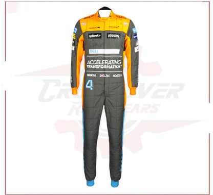 2022 Lando Norris McLaren F1 Race Suit CROSSOVER RACEWEARS