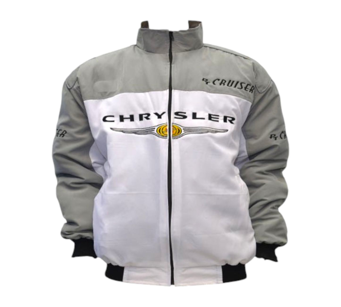 Chrysler PT Cruiser Racing Jacket White, Light Gray