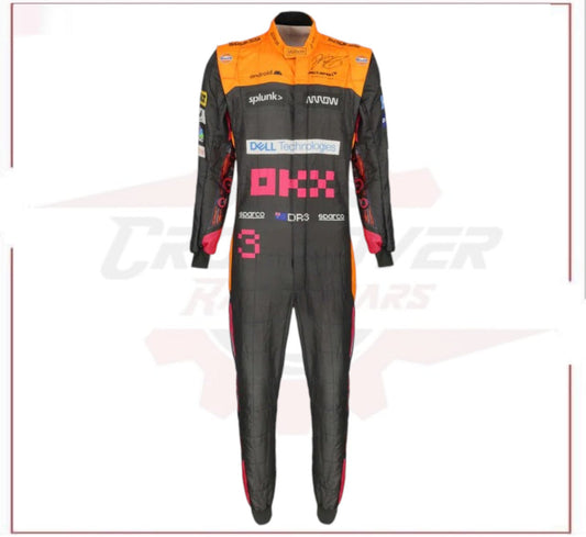 New 2022 Daniel Ricciardo Mclaren F1 Race Suit