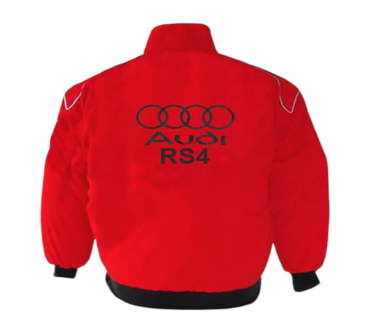 F1 Vintage Audi RS4 Racing Jacket