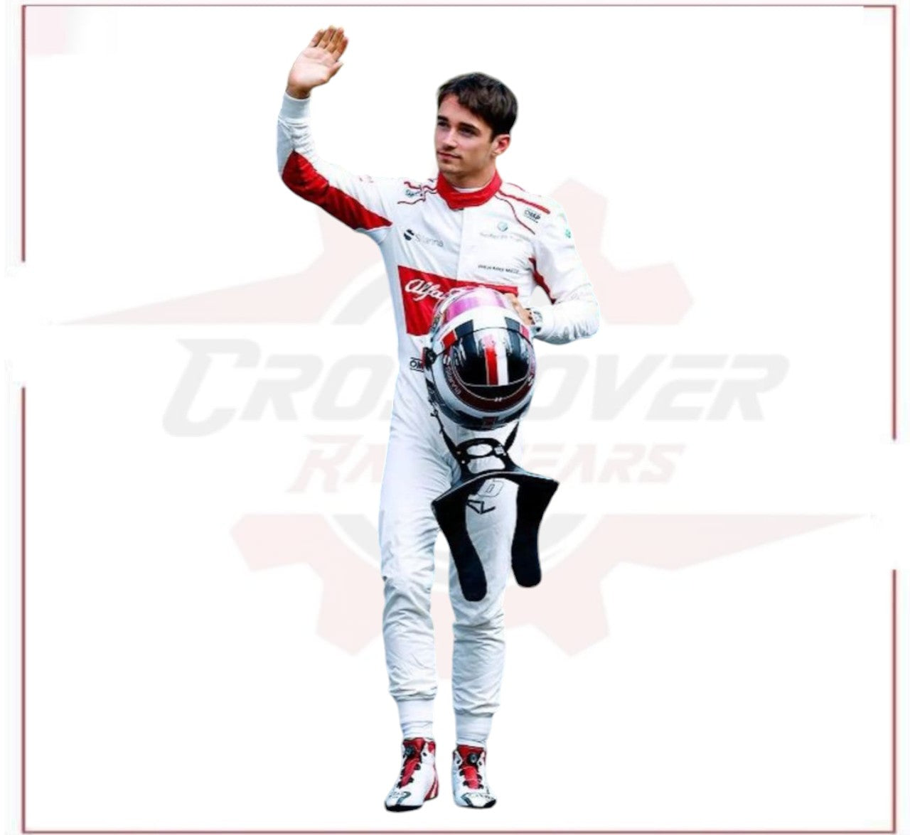 2018 Charles Leclerc Alfa Romeo Sauber F1 Race Suit CROSSOVER RACEWEARS