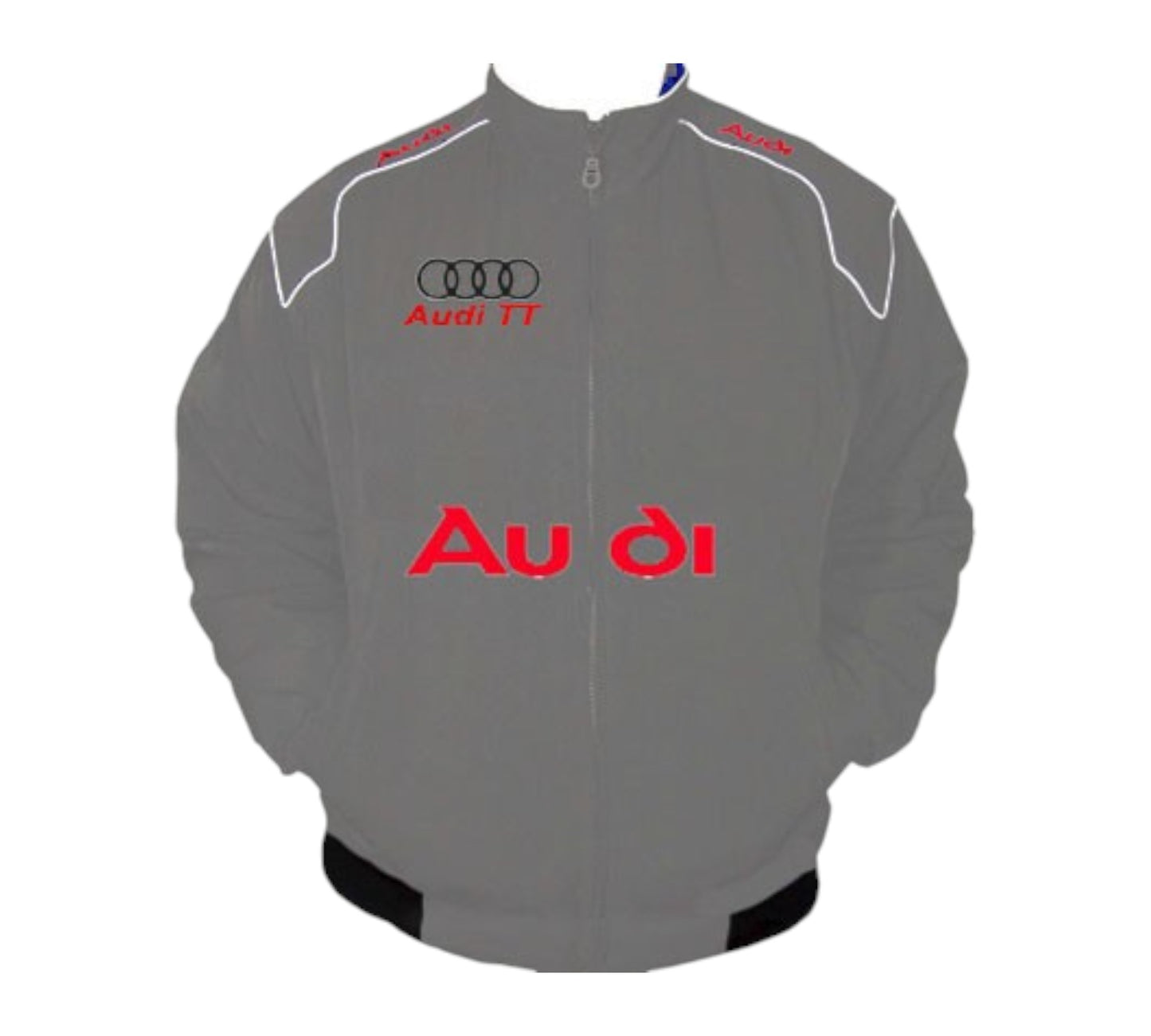 F1 Audi TT Racing Vintage Jacket Dark Gray