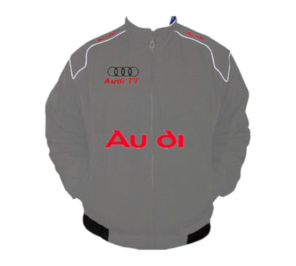 F1 Audi TT Racing Vintage Jacket Dark Gray