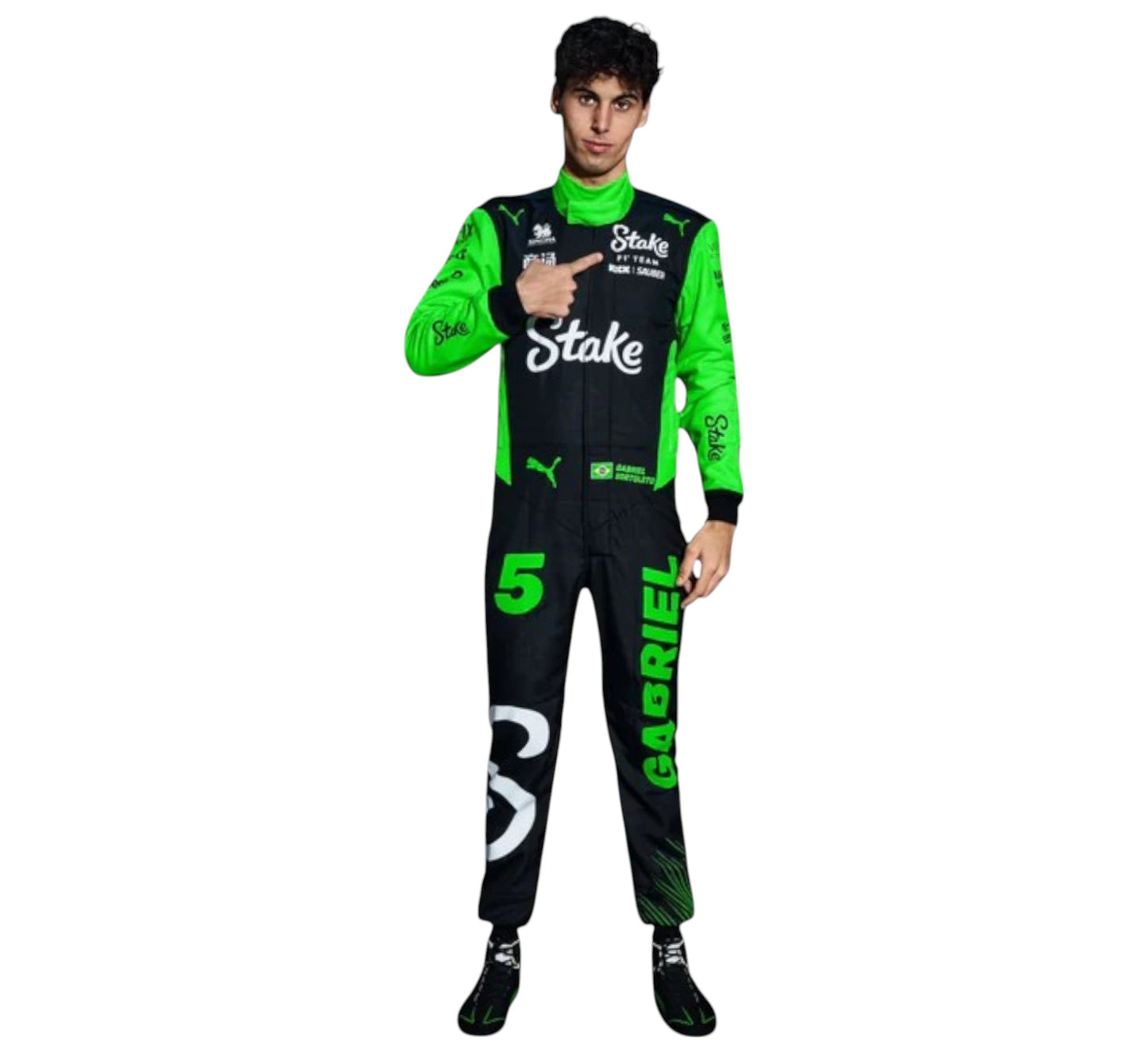 New 2025 KICK Sauber Nico Hulkenberg F1 Race Suit