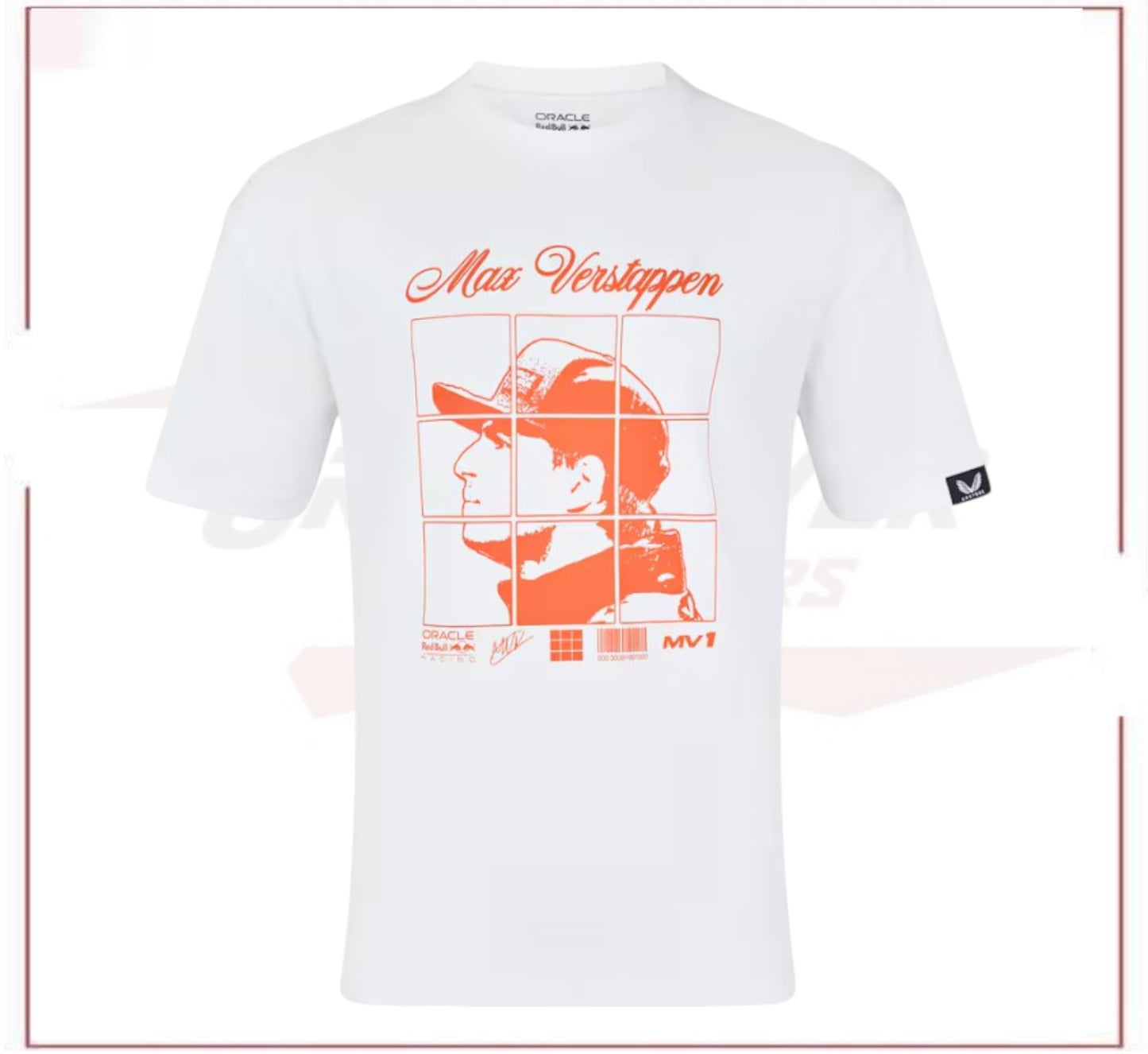 Red Bull Racing Max Verstappen Puzzle Driver T-Shirt