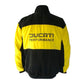 Ducati Motorcycle Jacket Coat Black & Yellow