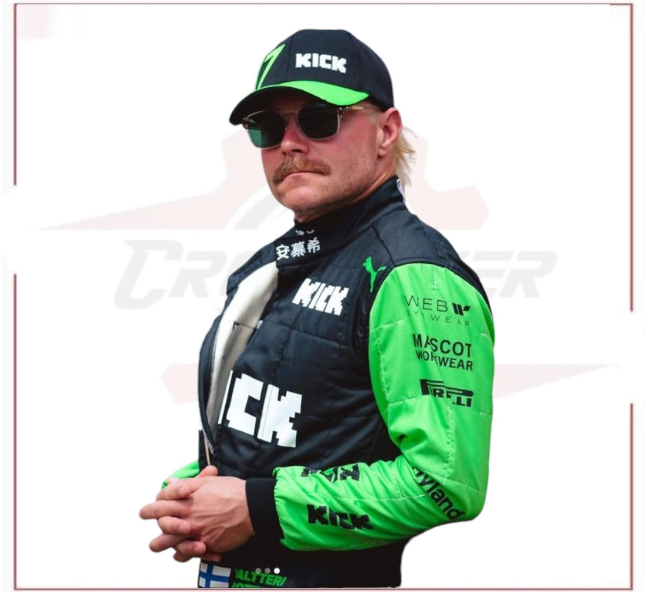 New 2024 Valtteri Bottas Kick Sauber F1 Race Suit Team Stake