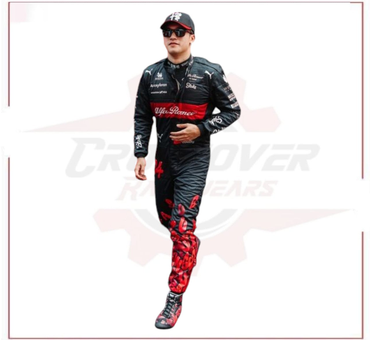 Zhou Guanyu Alfa Romeo F1 Team Stake Race Suit