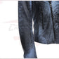 V248 - Men's Perfecto in genuine Blue Vintage leather CROSSOVER RACEWEARS