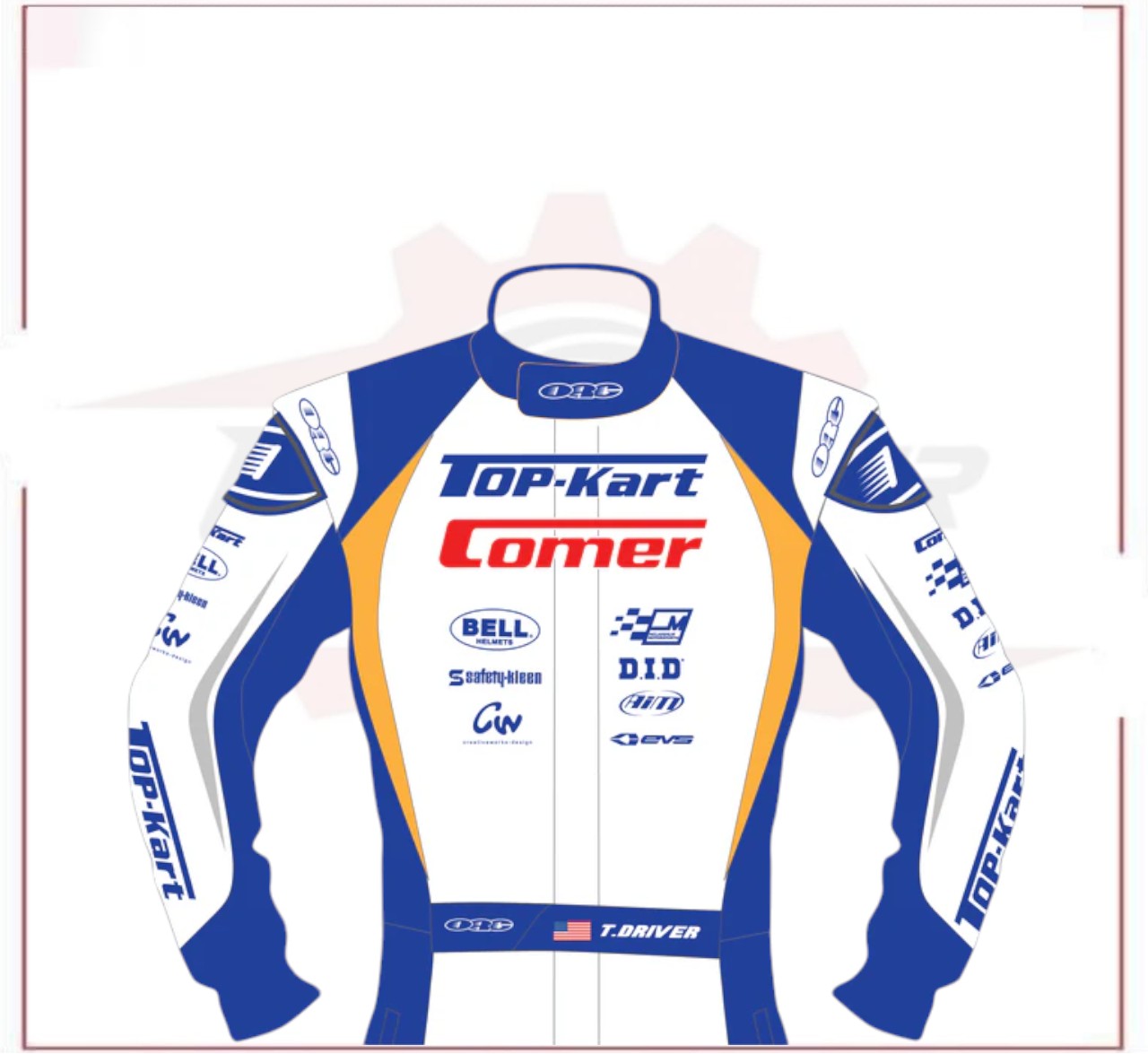2020 Top Kart Racing Suit CROSSOVER RACEWEARS
