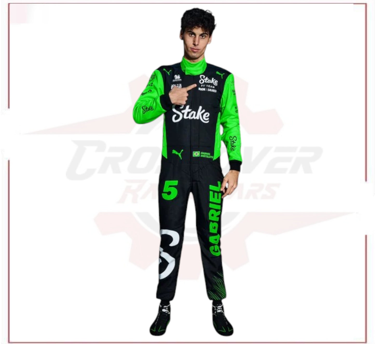 New 2025 KICK Sauber Nico Hulkenberg F1 Race Suit
