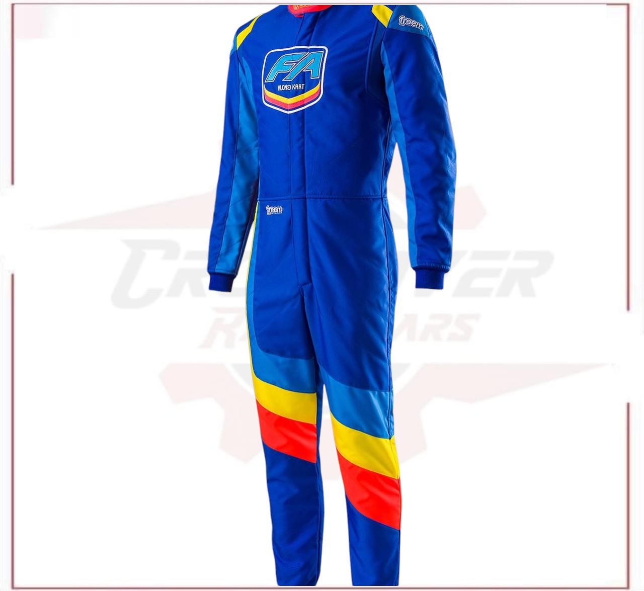 2023 Alonso Kart Race Suit Sublimatiom Printed CROSSOVER RACEWEARS