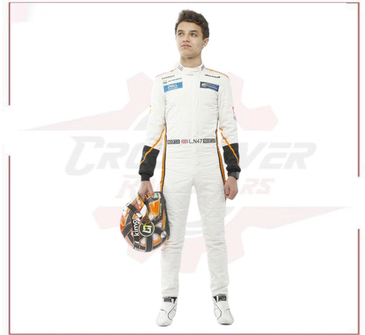 2017 Lando Norris McLaren Formula 1 Race Suit CROSSOVER RACEWEARS