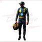 New 2024 Carlos Sainz HP Italy GP Scuderia Ferrari F1 Team Racing Suit - CROSSOVER RACEWEARS 