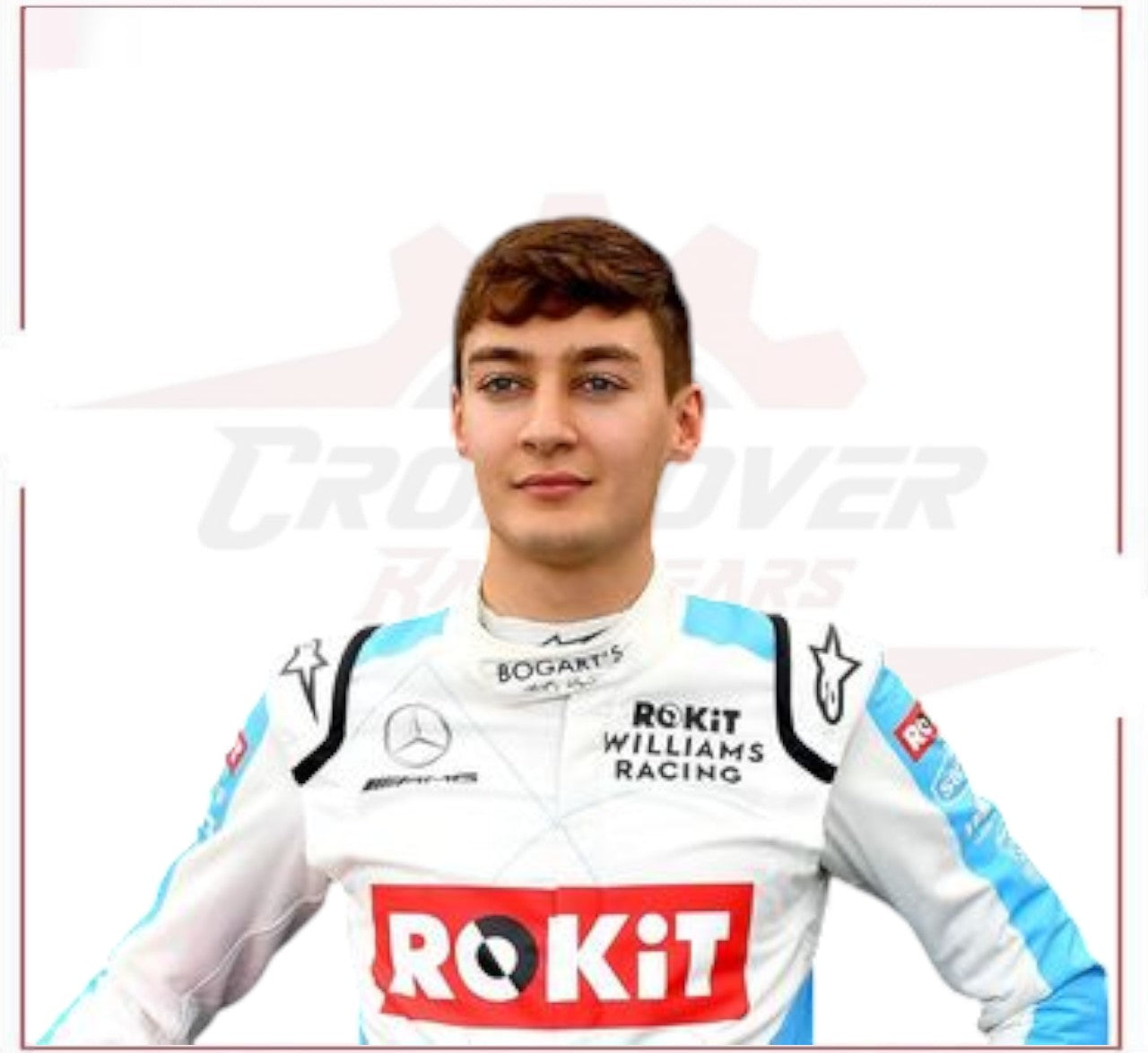 2019 George Russell Rokit Williams Racing F1 Race Suit CROSSOVER RACEWEARS