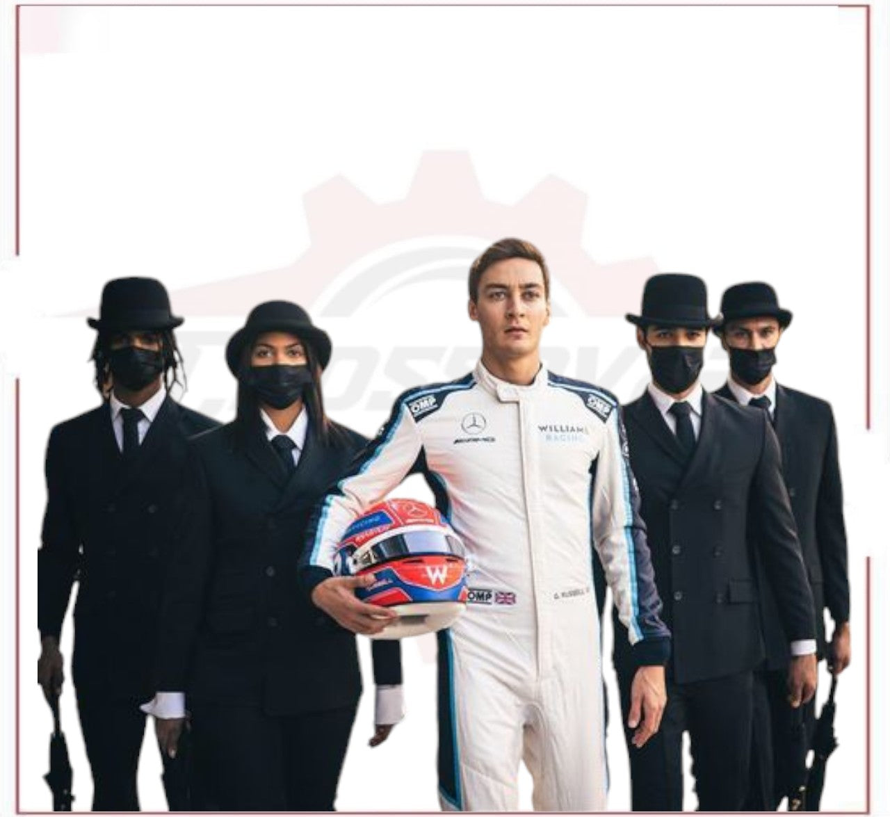 2020 George Russell Williams Racing F1 Race Suit CROSSOVER RACEWEARS
