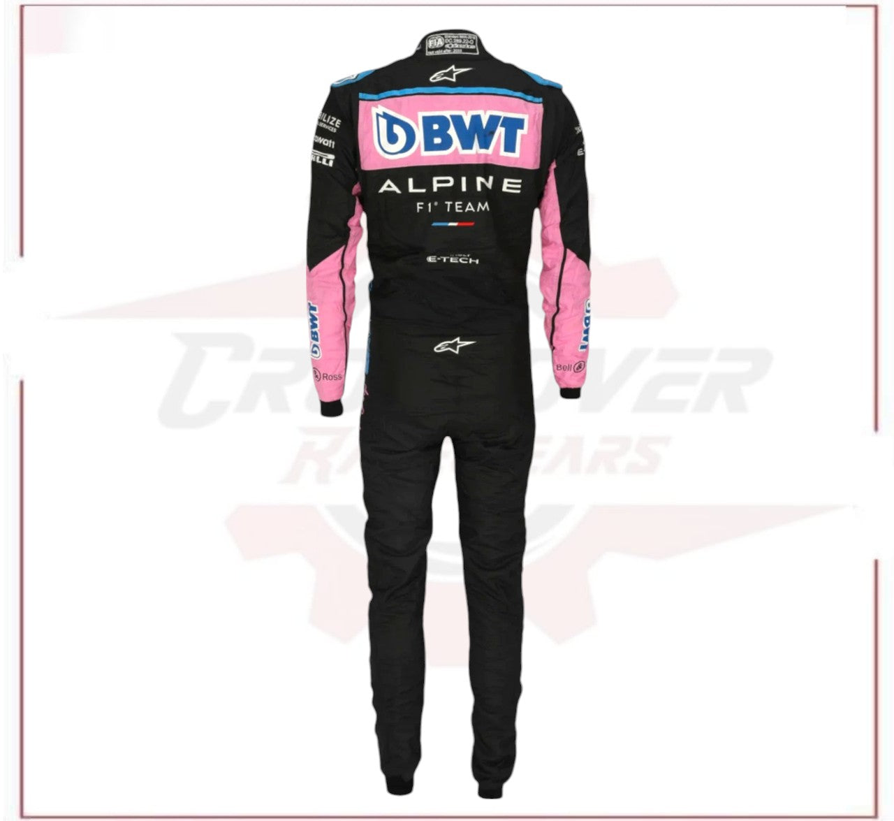 2023 Esteban Ocon BWT Alpine F1 Team Race Suit - US GP CROSSOVER RACEWEARS