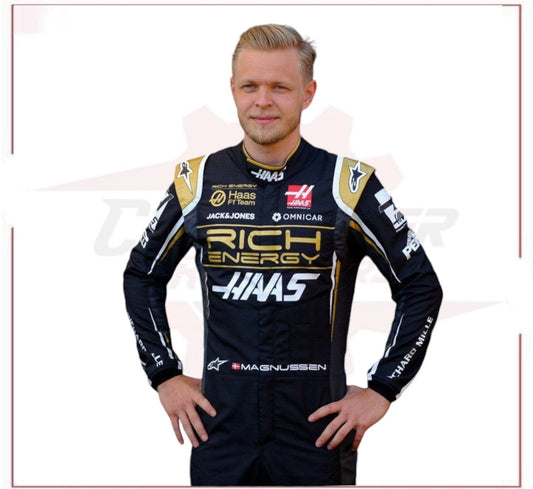 2019 Kevin Magnussen Haas New F1 Race Suit