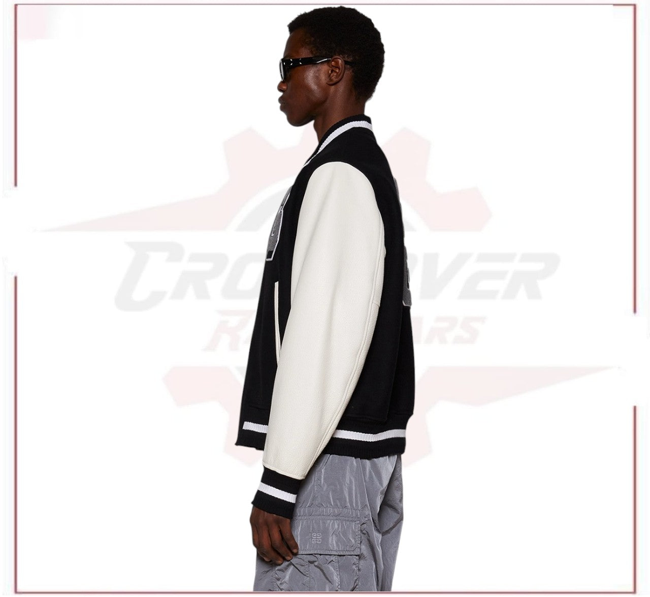 Givenchy Varsity Jacket Black And White