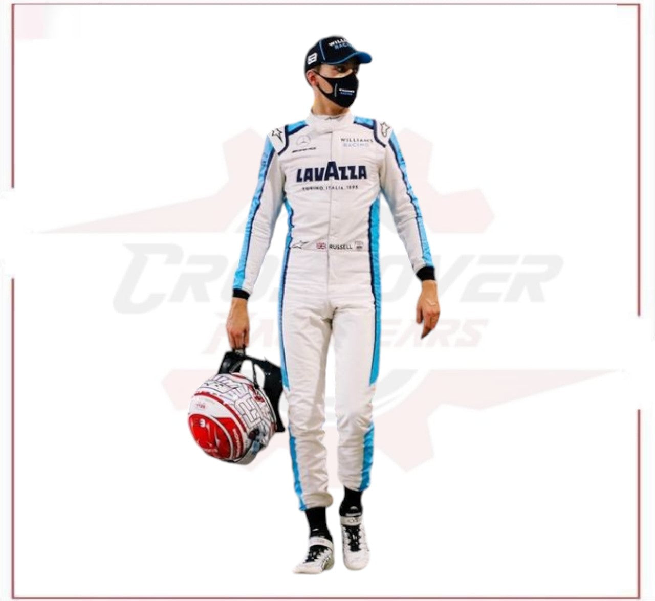 2020 George Russell Williams F1 Racing Race Suit CROSSOVER RACEWEARS