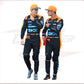 Oscar Paistri Mclaren 2023 New Race Suit in Singapore GP CROSSOVER RACEWEARS