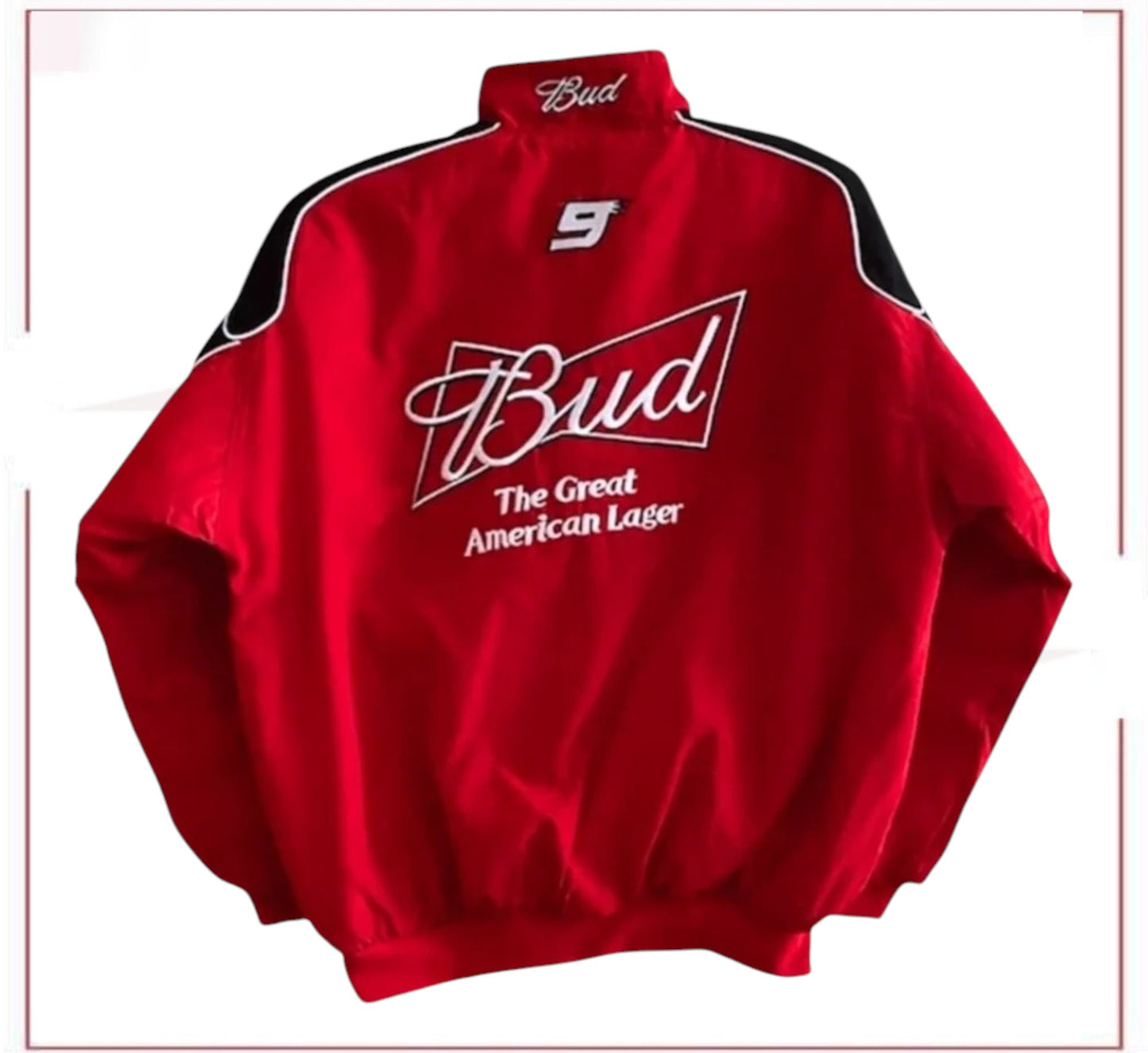 Budweiser Black F1 Vintage Racing Jacket