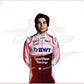 Lance Stroll Racing Point, 2019 Race Suit BWT CROSSOVER RACEWEARS