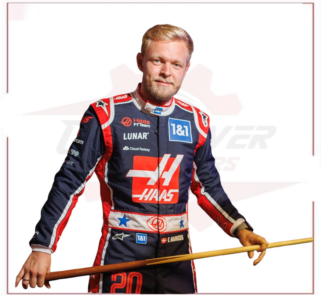 2022 Kevin Magnussen Haas Team F1 Race Suit- US GP