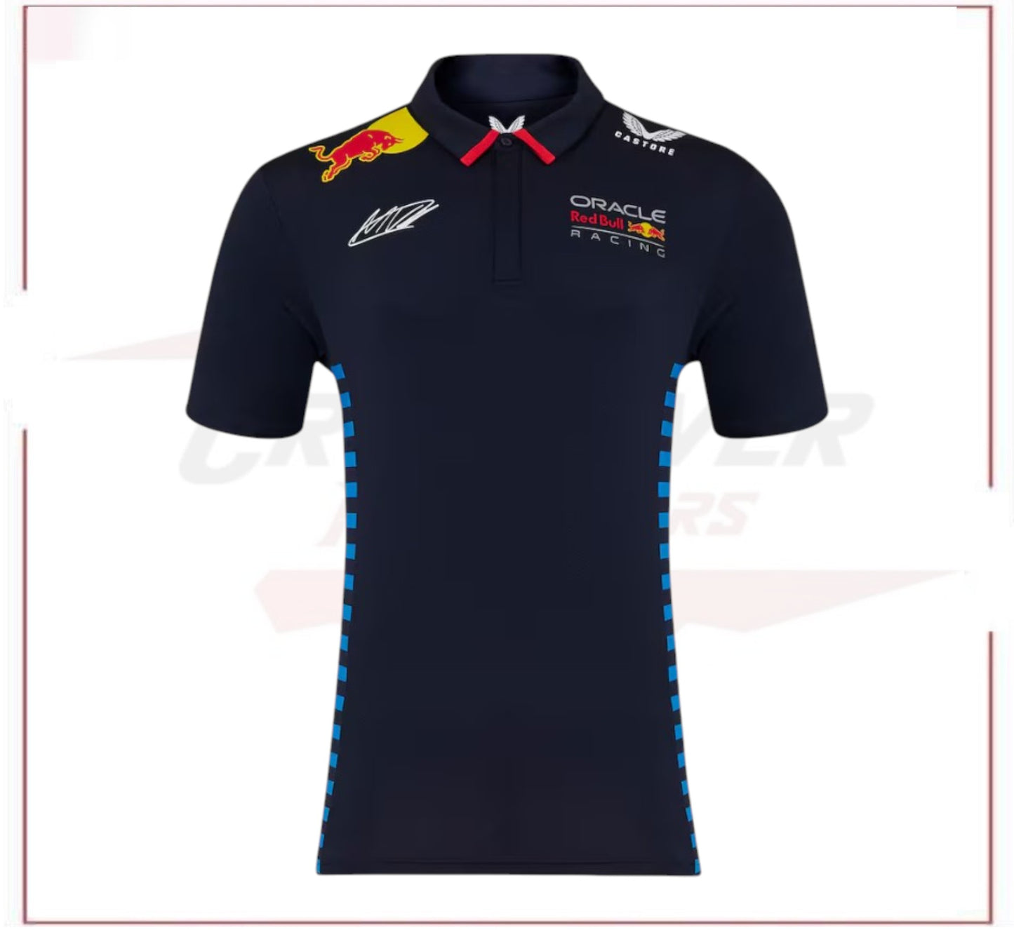 F1 Red Bull Racing 2024 Max Verstappen Team Polo Shirts
