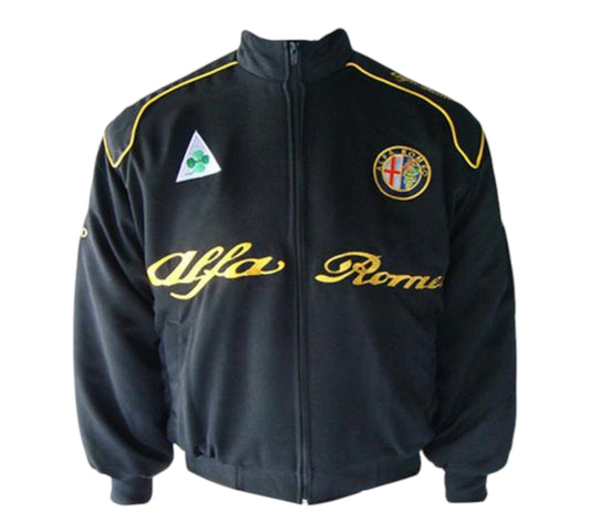 Alfa Romeo F1 Vintage Jacket Black