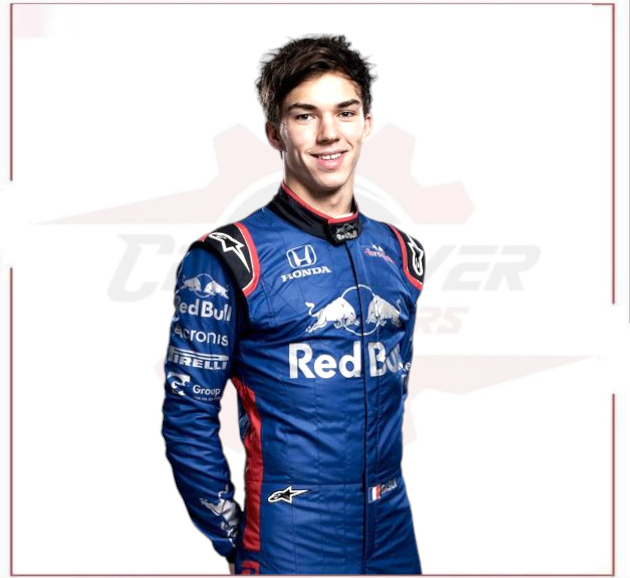 2018 Pierre Gasly Red bull F1 Team Race Suit CROSSOVER RACEWEARS