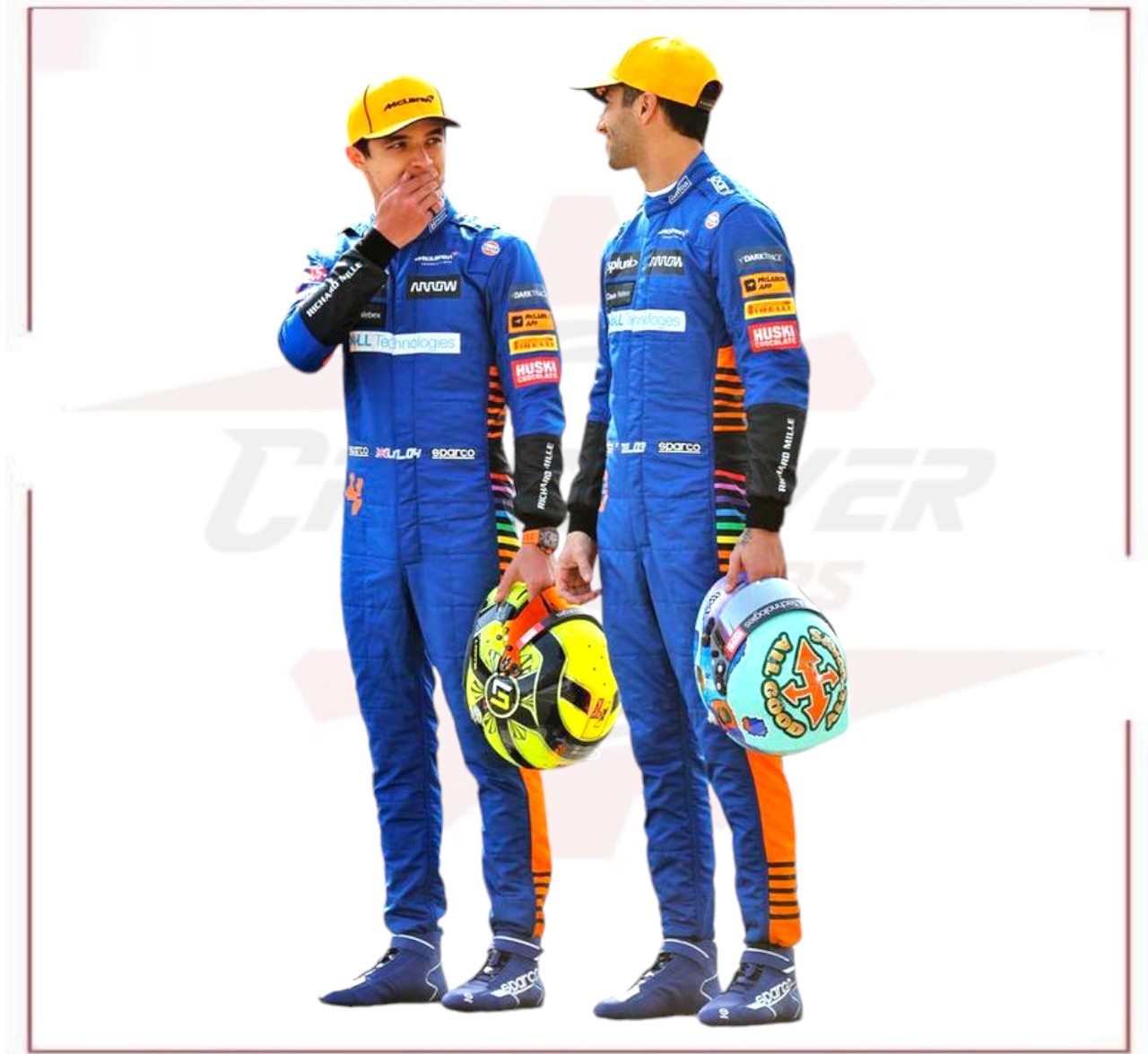 2021 Lando Norris McLaren F1 Racing Suit CROSSOVER RACEWEARS
