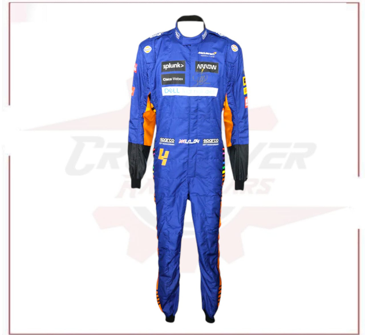 2021 Lando Norris McLaren F1 Racing Suit CROSSOVER RACEWEARS
