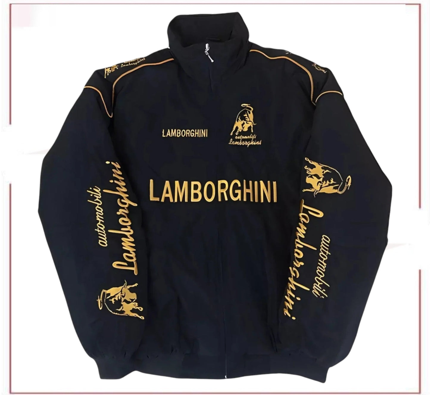 Lamborghini F1 Vintage Style Sublimation Racing Jacket