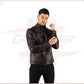Avatar - Biker Men's Genuine Dark Brown Leather CROSSOVER RACEWEARS