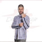 New Biker Man's Jacket in genuine Violet Leather CROSSOVER RACEWEARS